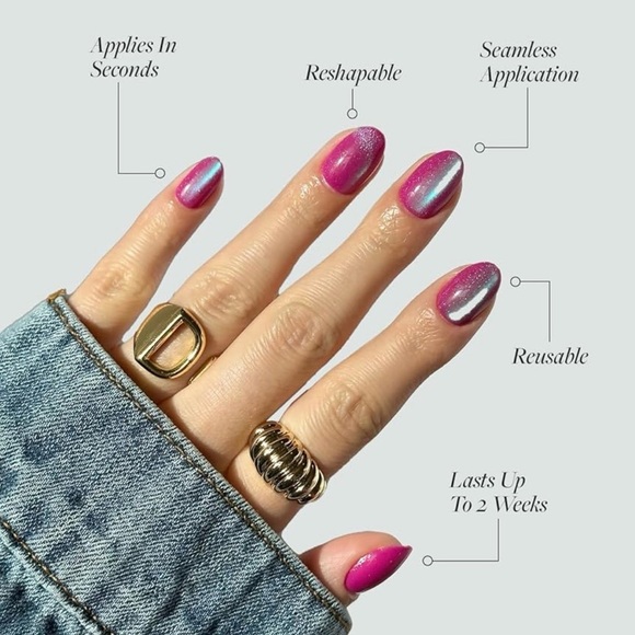 Glamnetic Berry Fizz Press-On Nails - Picture 6 of 8